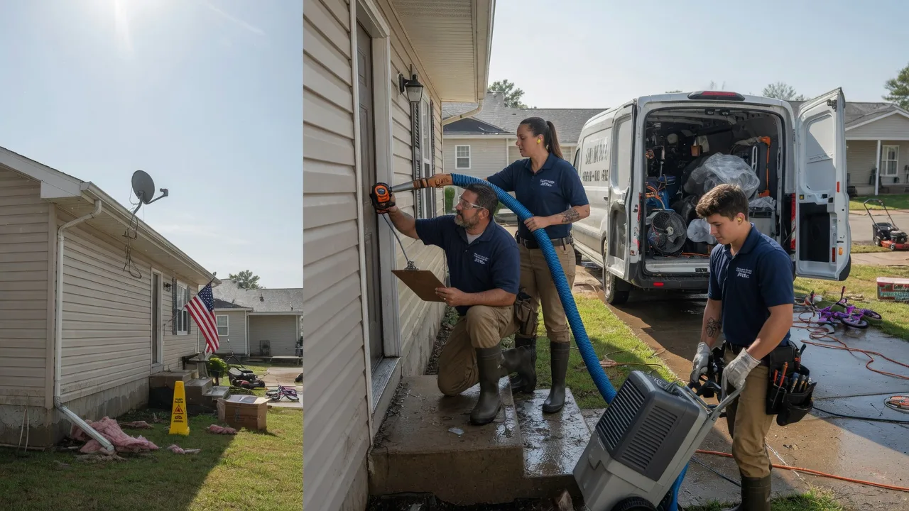 Ceiling Water Damage Restoration in Parrottsville, TN near me